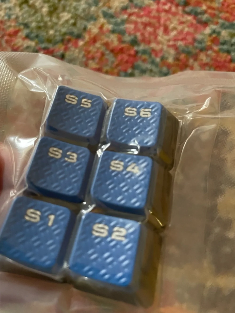 Keyboard Keycaps S1-S6 Key Caps Keyboard Accessories for Corsair K95